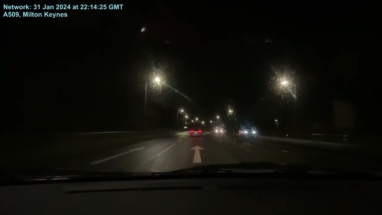 🇬🇧Over 2 Hours Night Drive Drizzle | M25 J10 CLOSED | MK to W’ville DETOUR | Tunnel Contraflow