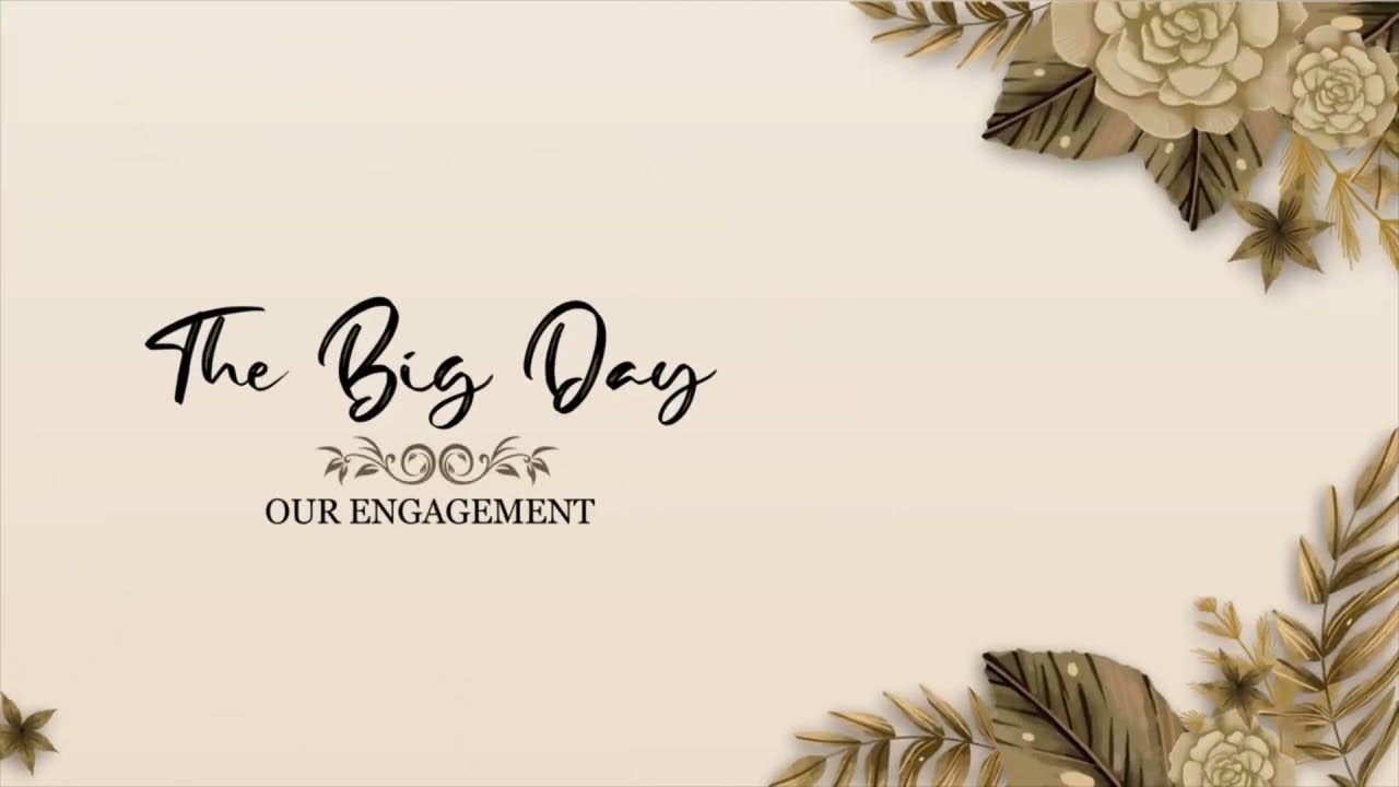 Ring Ceremony Invitation Video 2024 | Engagement Invitation Video |