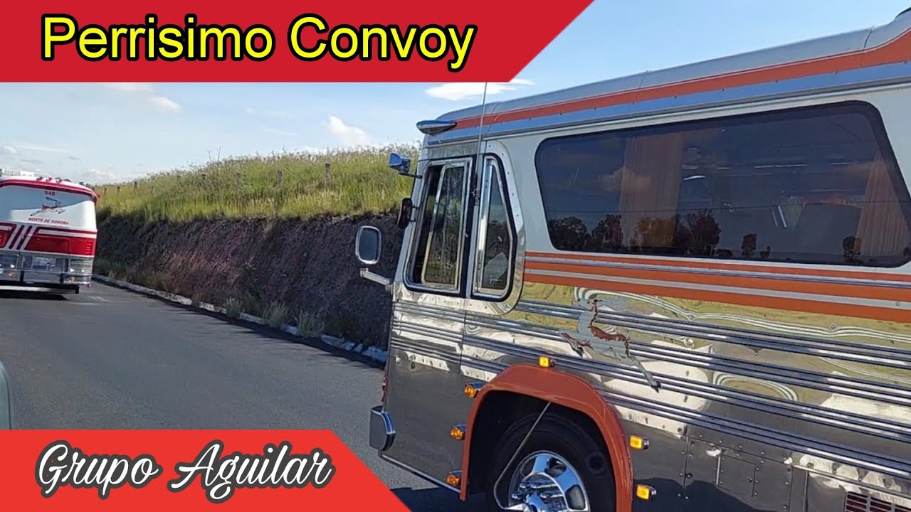 El Convoy más padrote en carretera con grupo Aguilar Pura Chulada en la 57