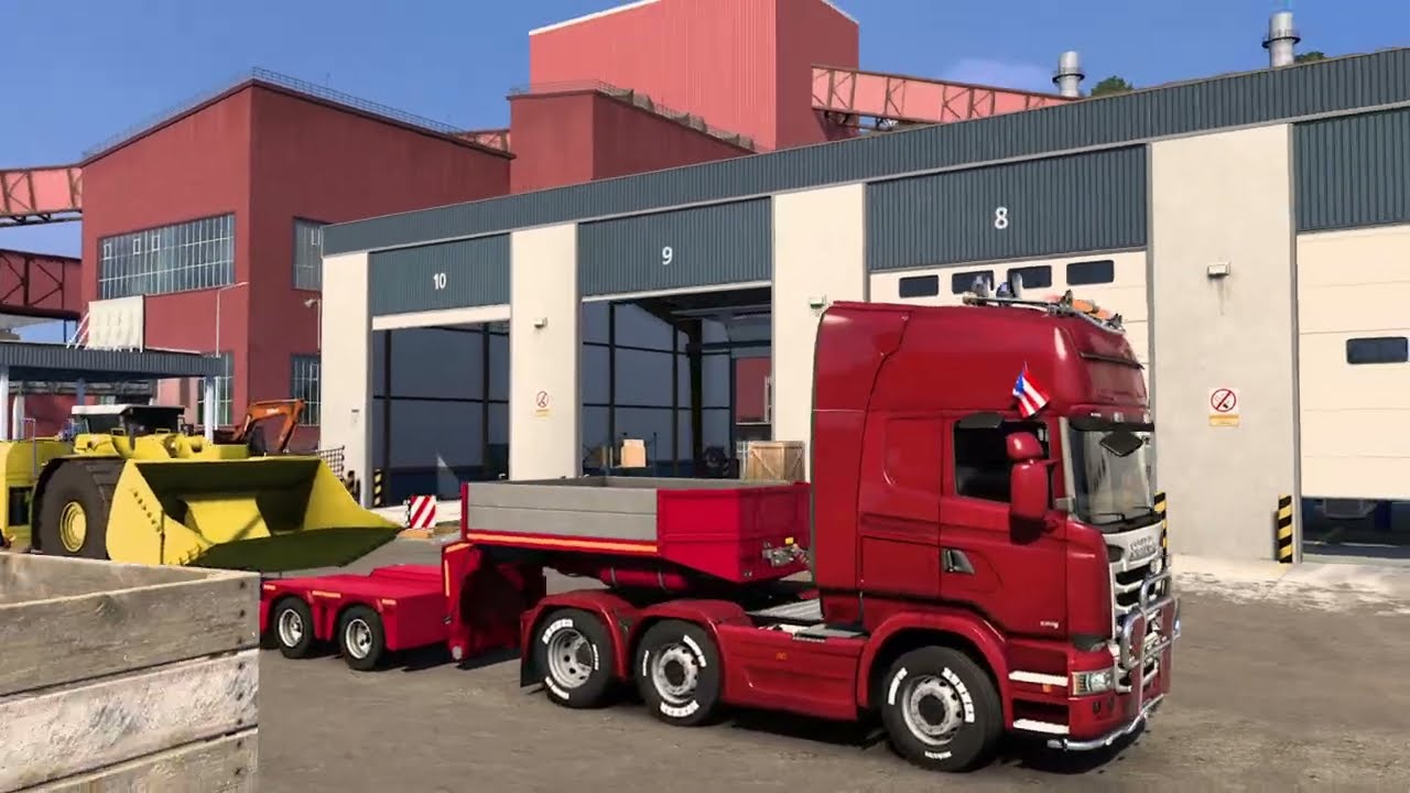 Euro Truck Simulator 2 El Viajero (PC) Pala Cargadora Subterranea
