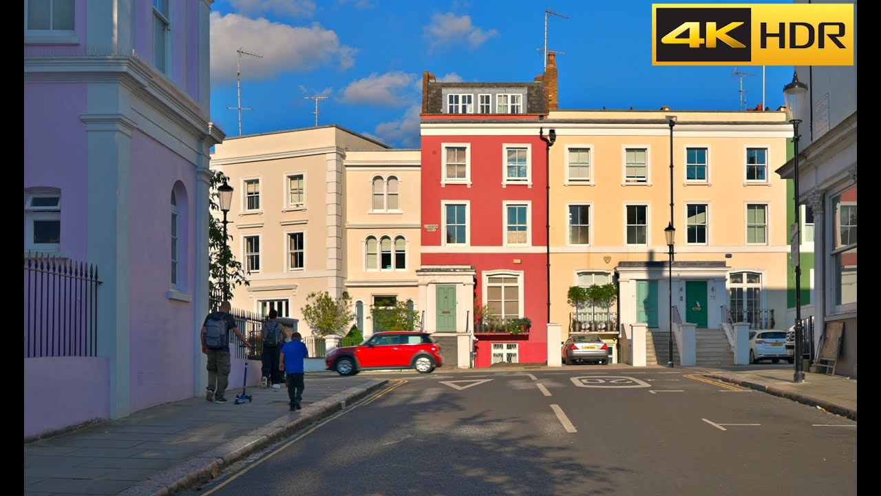 London walk in Relaxing and Peaceful Neighborhood 🏡🏠🏘 [4K HDR]