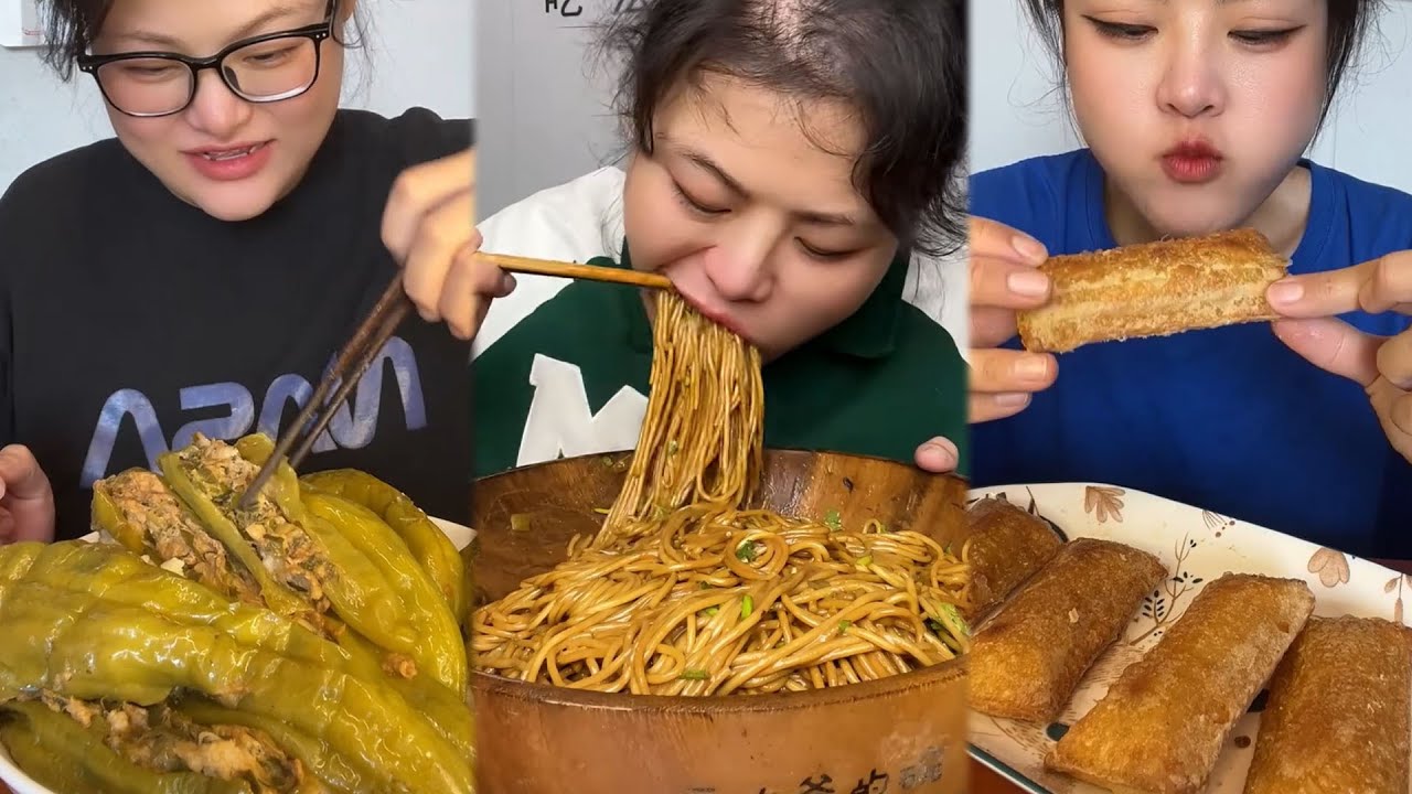 Mukbang food challeng new with real sound #d9mukbang #mukbang