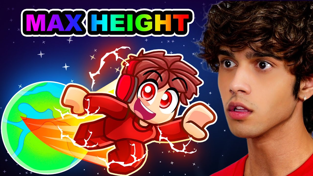 I Reached MAX LEVEL Height in Roblox Fly To Space…