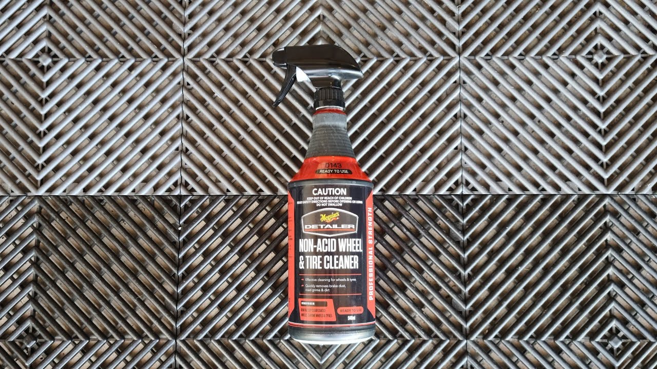 Meguiars Non Acid Wheel And Tyre Cleaner Test And Review