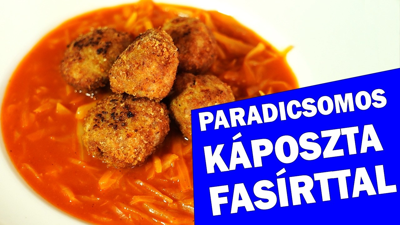 PARADICSOMOS KÁPOSZTA FASÍRTTAL