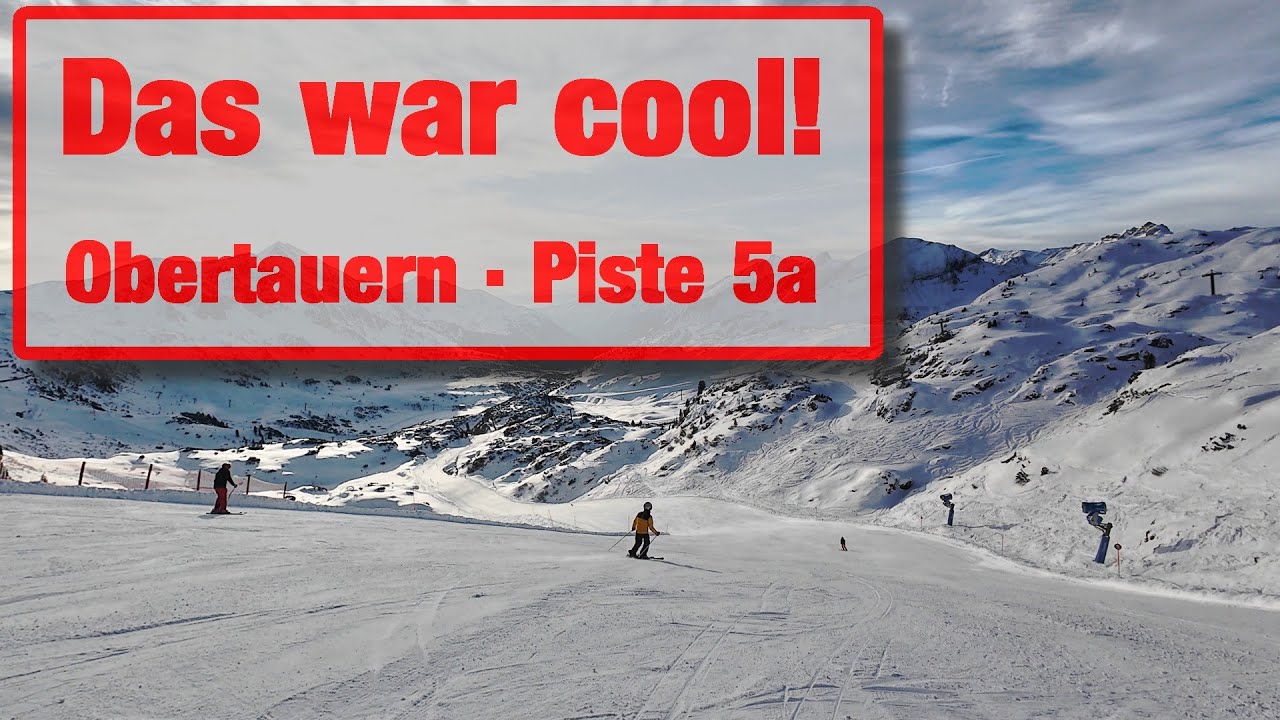Obertauern Piste 5a ⛷️ | Seekarspitz Abfahrt (rot) | Ehrliche POV-Fahrt