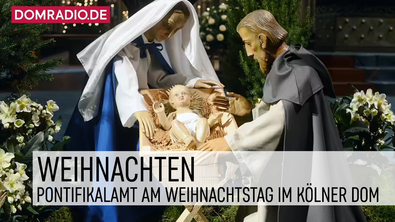 Pontifikalamt im Kölner Dom am 25.12.2025