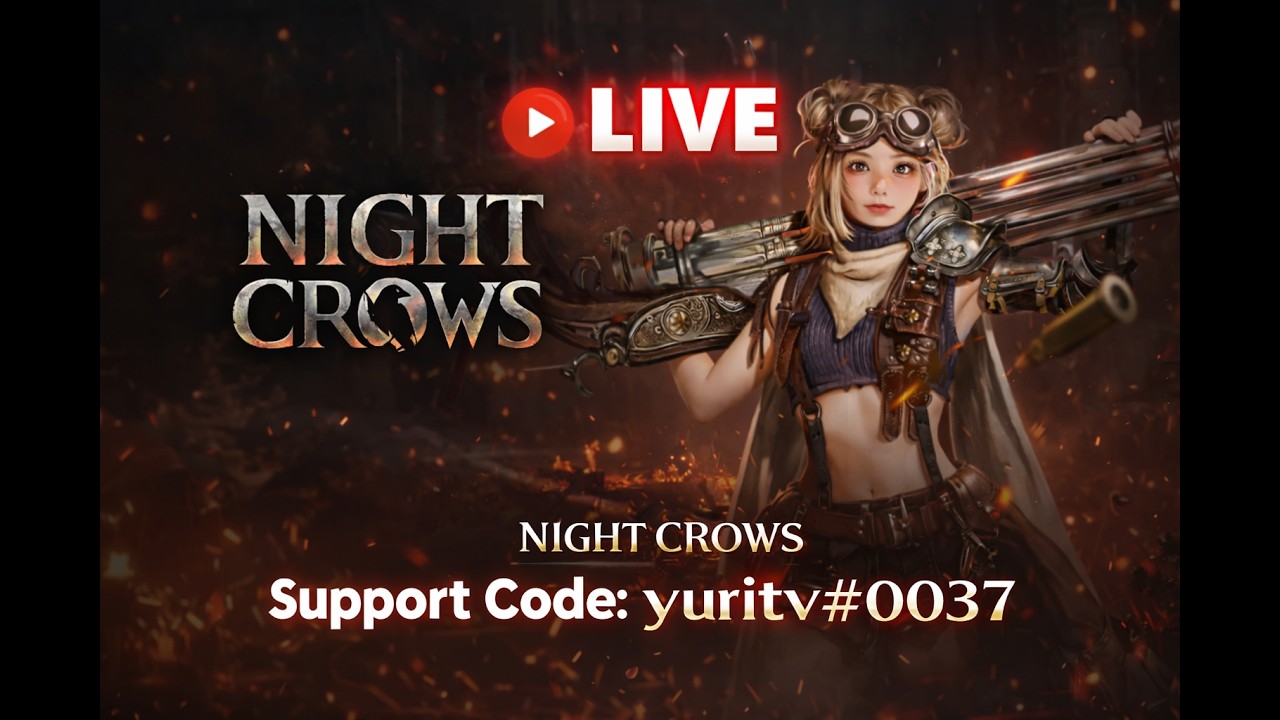 🔴LIVE:Night Crows Guild Battle~!