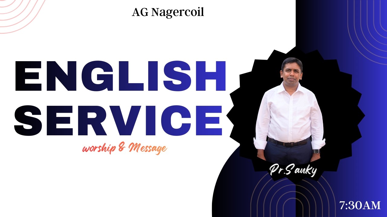 Sunday English Service | March 15 | 2026 | AG Nesamony Nagar
