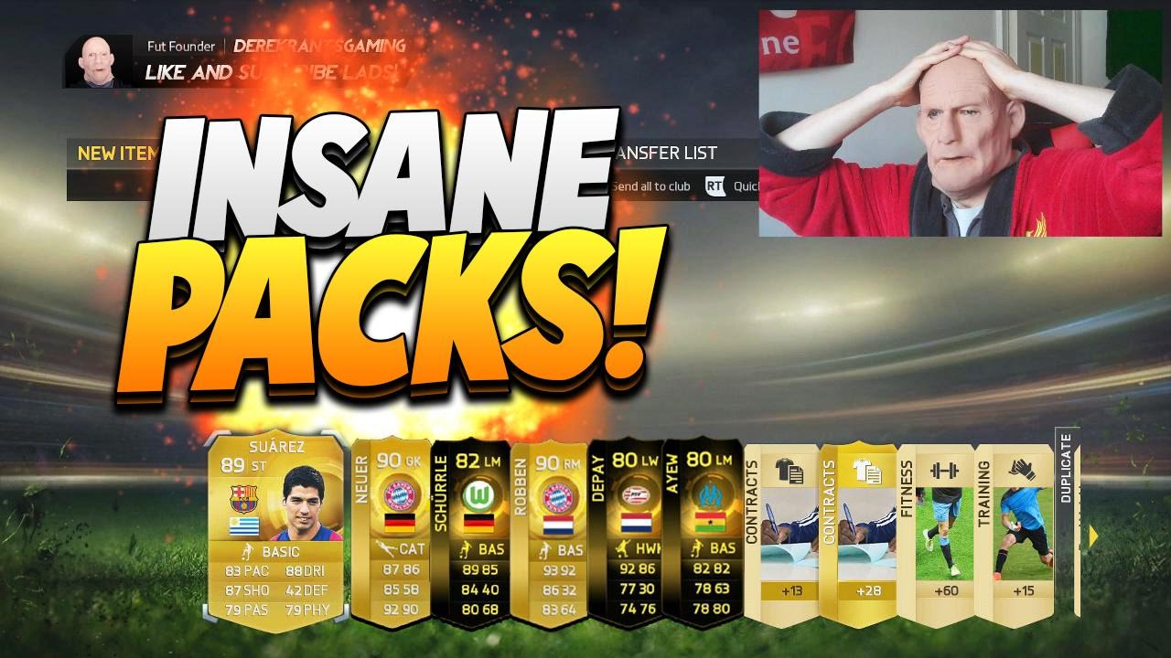 OMFG INSANE PACK LUCK!!! SO MANY AMAZING PLAYERS - FIFA 15