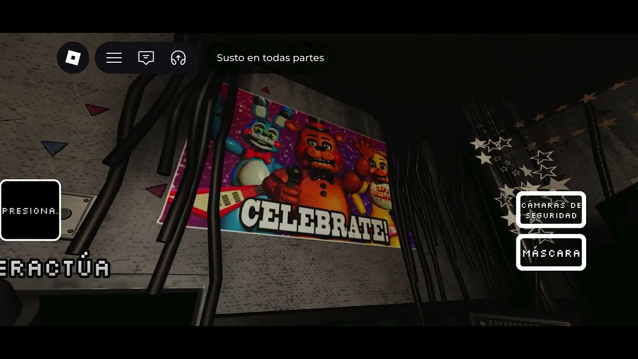 Jugando fnaf 2
