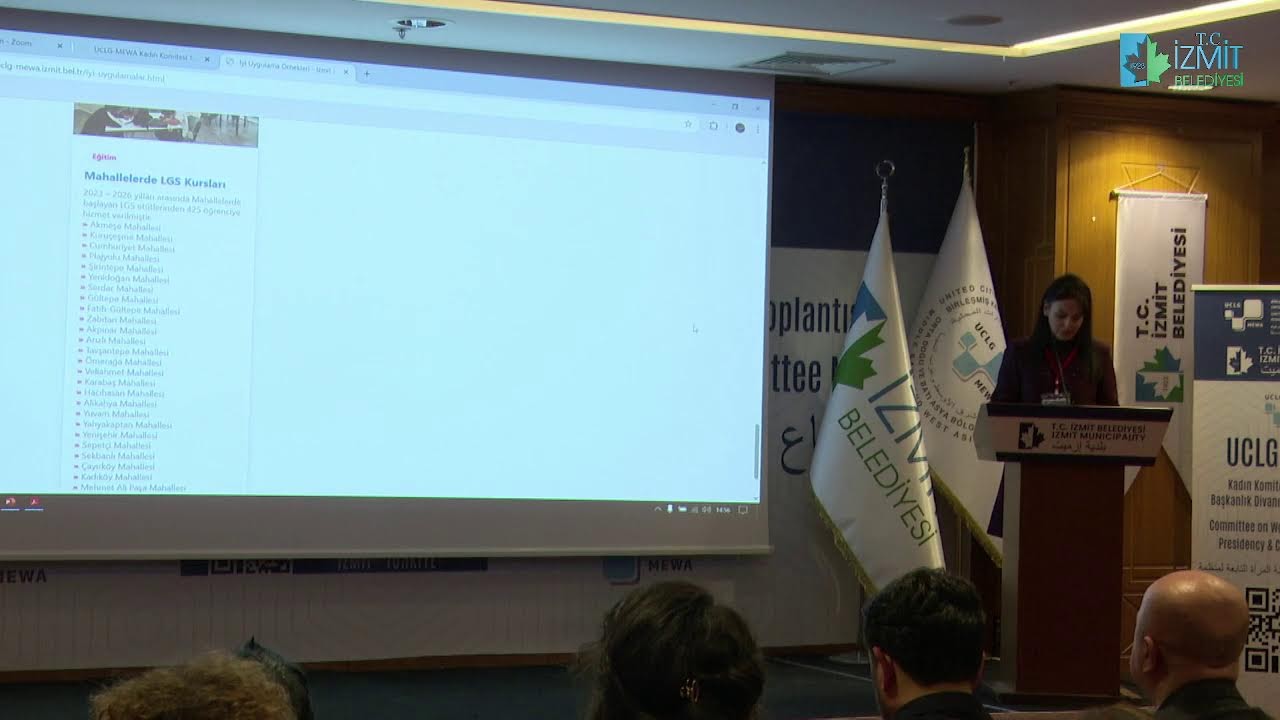 UCLG-MEWA Kadın Komitesi Divan ve Komite Toplantısı