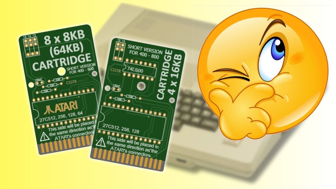Yes You CAN Make Cartridges For Your Atari 8-bit Computer?