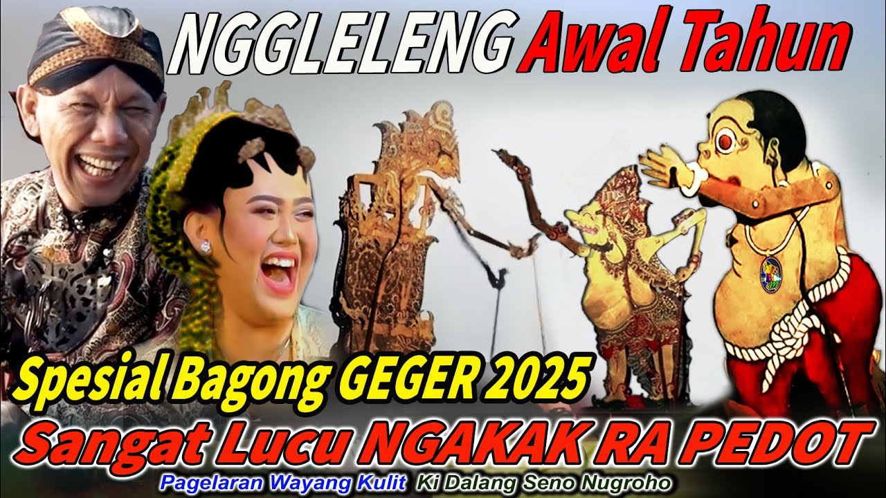 SUMPAH LUCU ..!! 😀BAGONG TAHUN BARU PALING NGAKAK 🔥WAYANG KULIT KI DALANG SENO NUGROHO