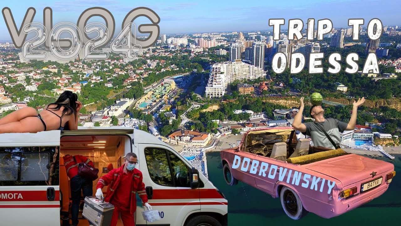 Vlog:Одесса 2024,отдых? война? увезли на скорой???