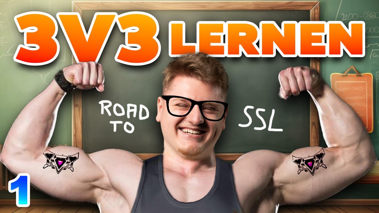 SO SPIELT MAN 3V3 | ROAD TO SSL | Folge 1 | Rezears | Rocket League | deutsch