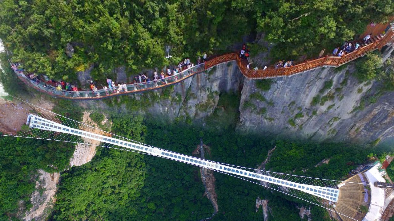 CHINA BUILT INSANE MOUNTAIN BRIDGES YOU CAN'T IMAGINE