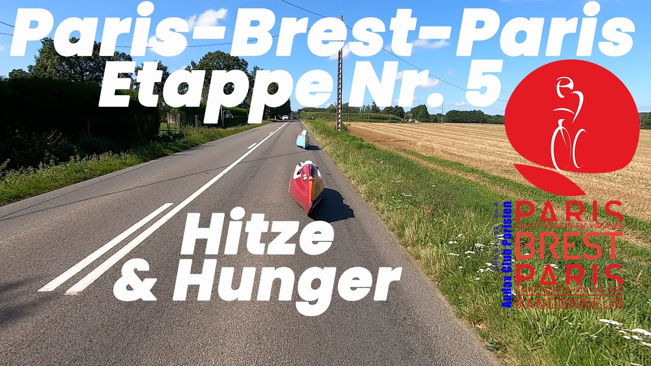 Paris Brest Paris 2023 #12 Etappe 5 (Tint&eacute;niac nach Loud&eacute;ac) steile Anstiege & flitzende Velomobile🚀