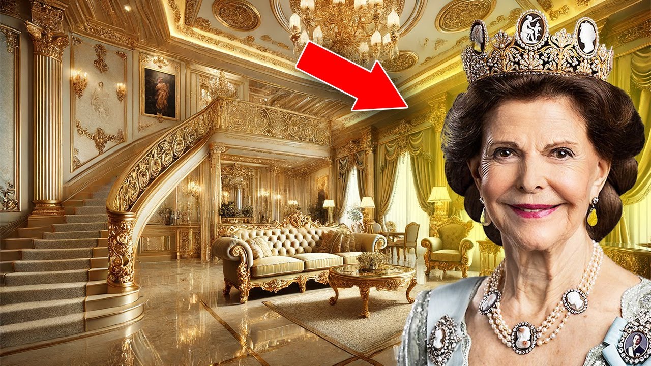 Queen Silvia of Sweden From Commoner to Royal Luxury!