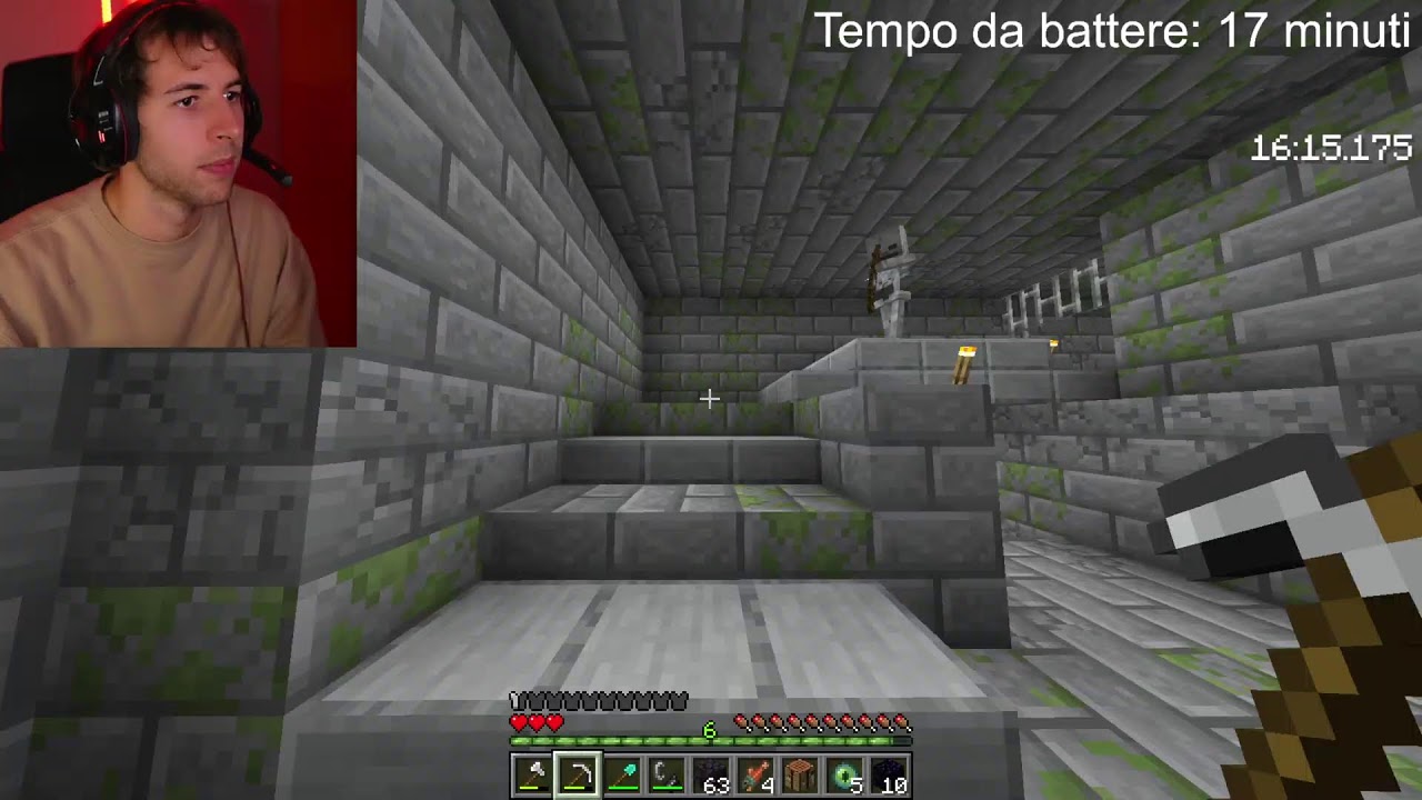 🔴Questa Speedrun si &egrave; rivelata ostica... Minecraft, ma sono un Enderman!