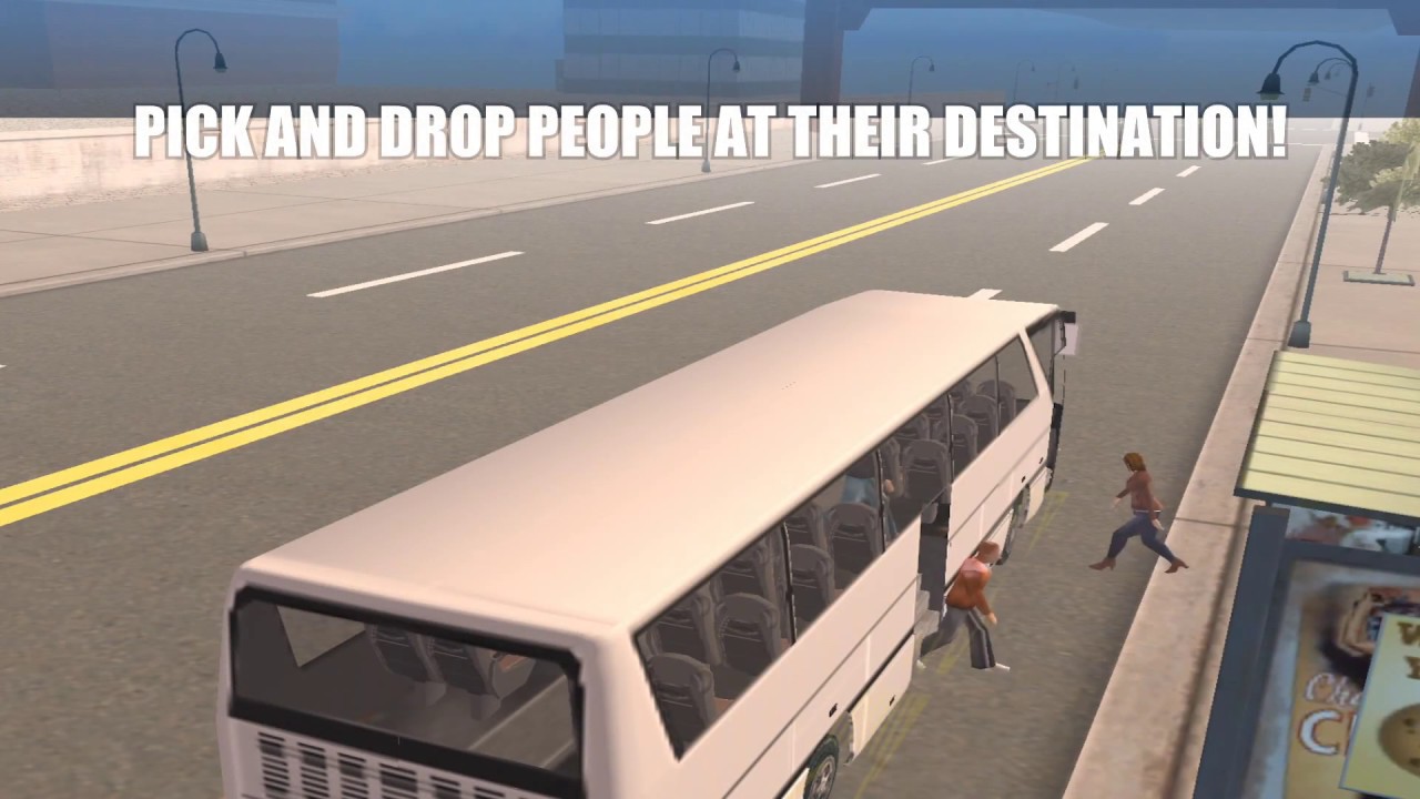 Coach Bus Parking Simulator 3D - HD Gameplay Video