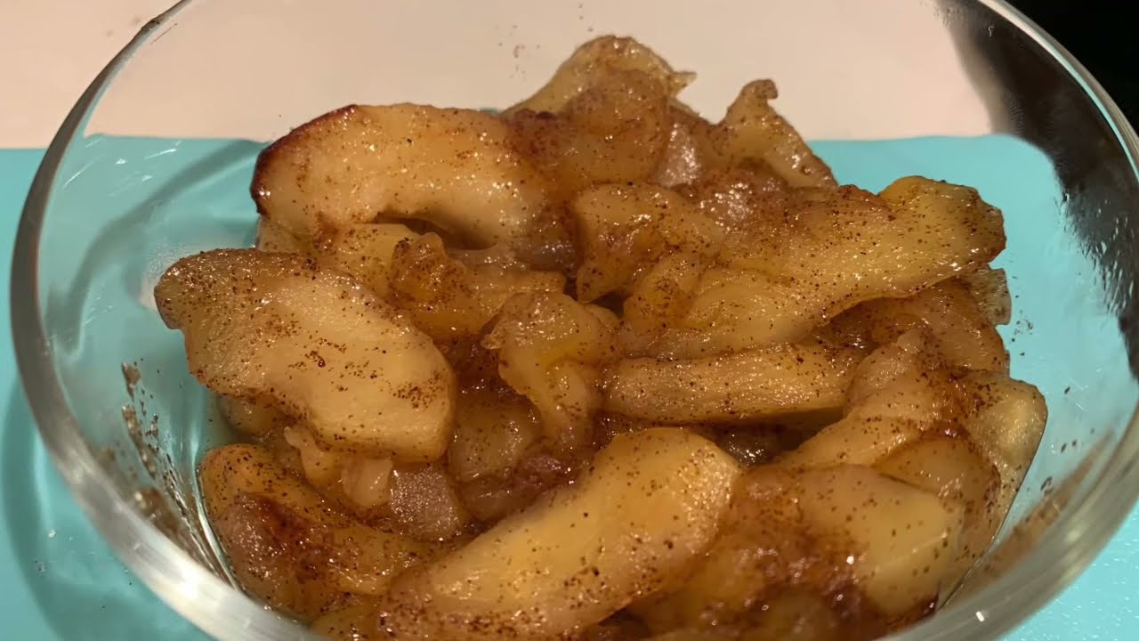 MAÇÃ ASSADA NA AIRFRYER! Deliciosa como sobremesa, calda ou com carnes!