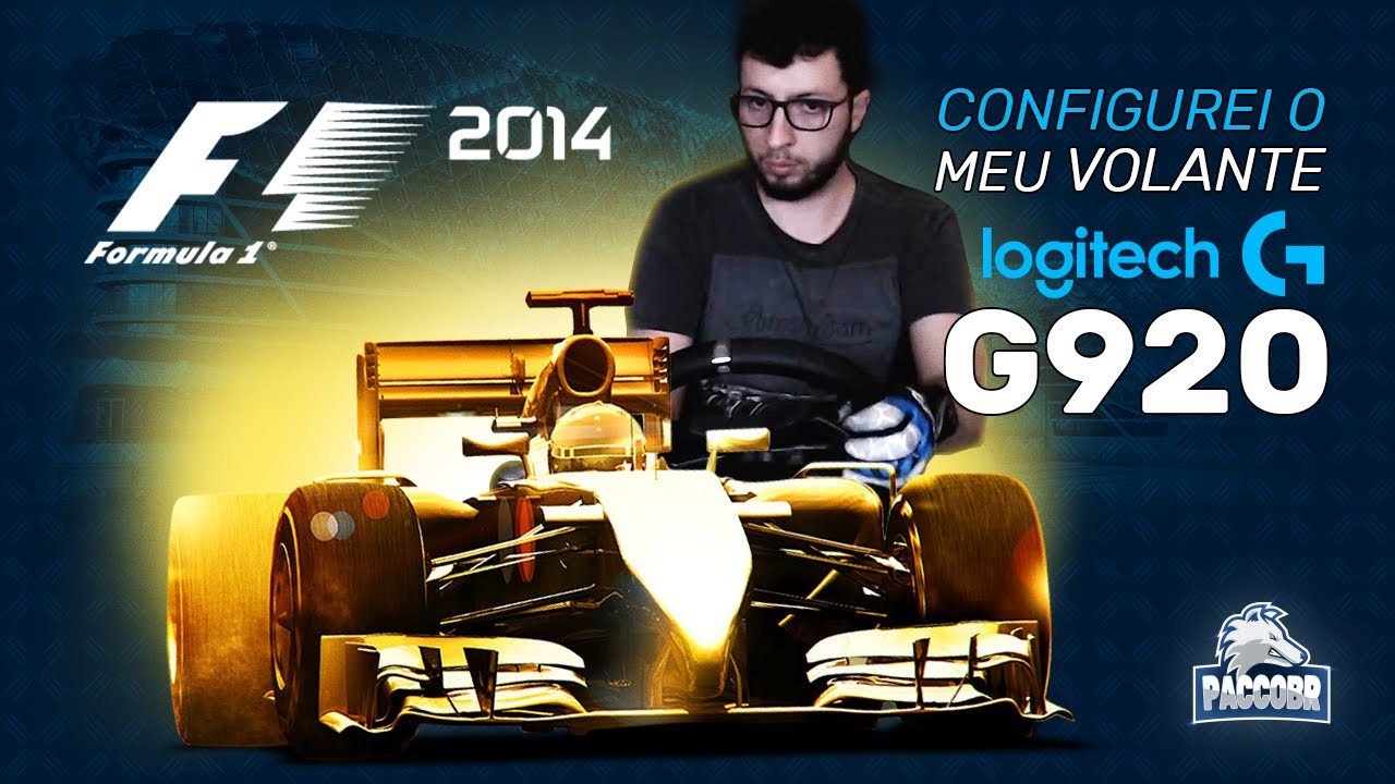 Testei o F1 2014 com o meu Volante Logitech G920