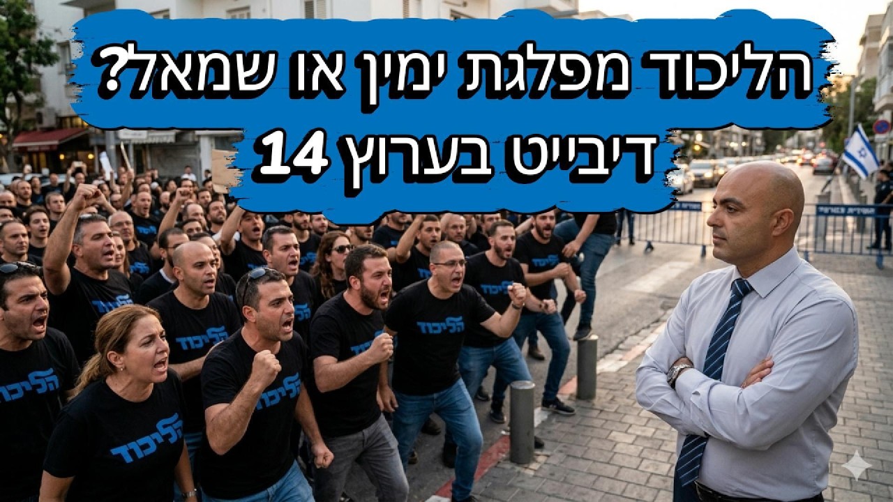 דיבייט - האם הליכוד היא מפלגת ימין? (ערוץ 14)