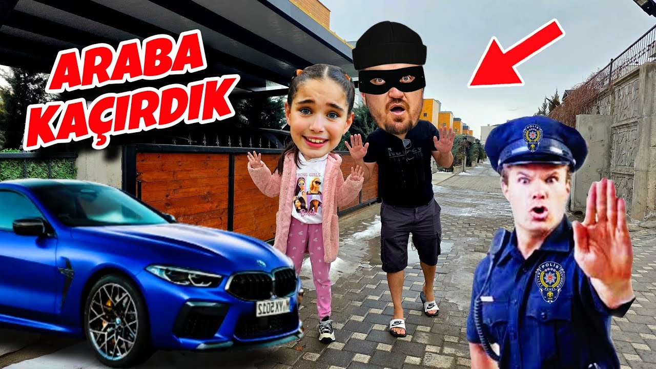 ELİF VE BABASI SAKLI ANAHTARI BULDU ‼️ ARABAYI KAÇIRDILAR !! 