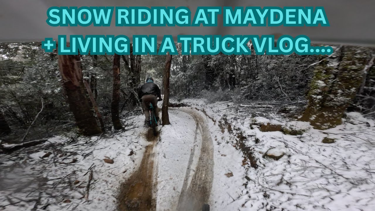 Snow riding during the Australian Summer!? Travel Day + Maydena Day 1 VLOG - TLTV