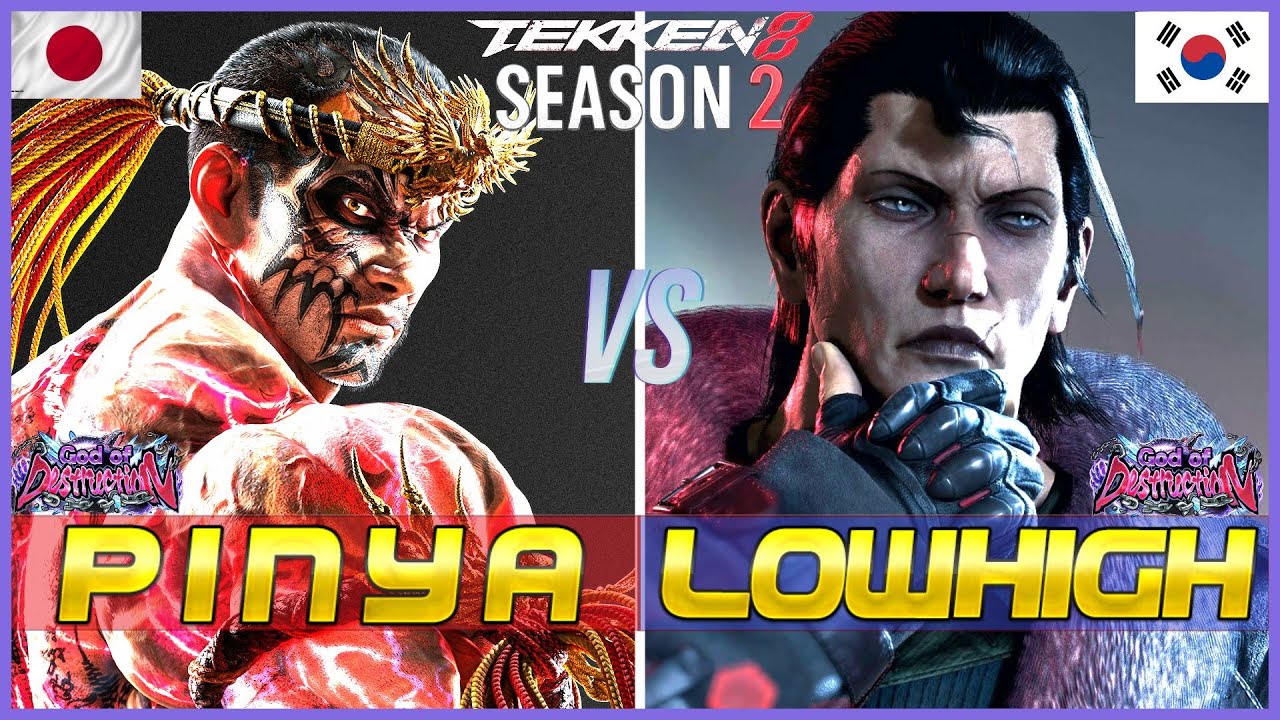 T8 ▰ PINYA (Fahkumram) Vs LOWHIGH (Dragunov) ▰ Tekken 8 High Level Gameplay