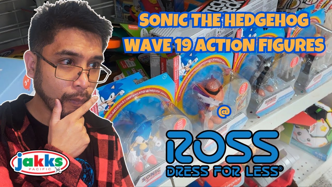Sonic the Hedgehog Jakks Pacifc Wave 19 @ Ross Dress For Less | Bargain Hunting | Unboxing
