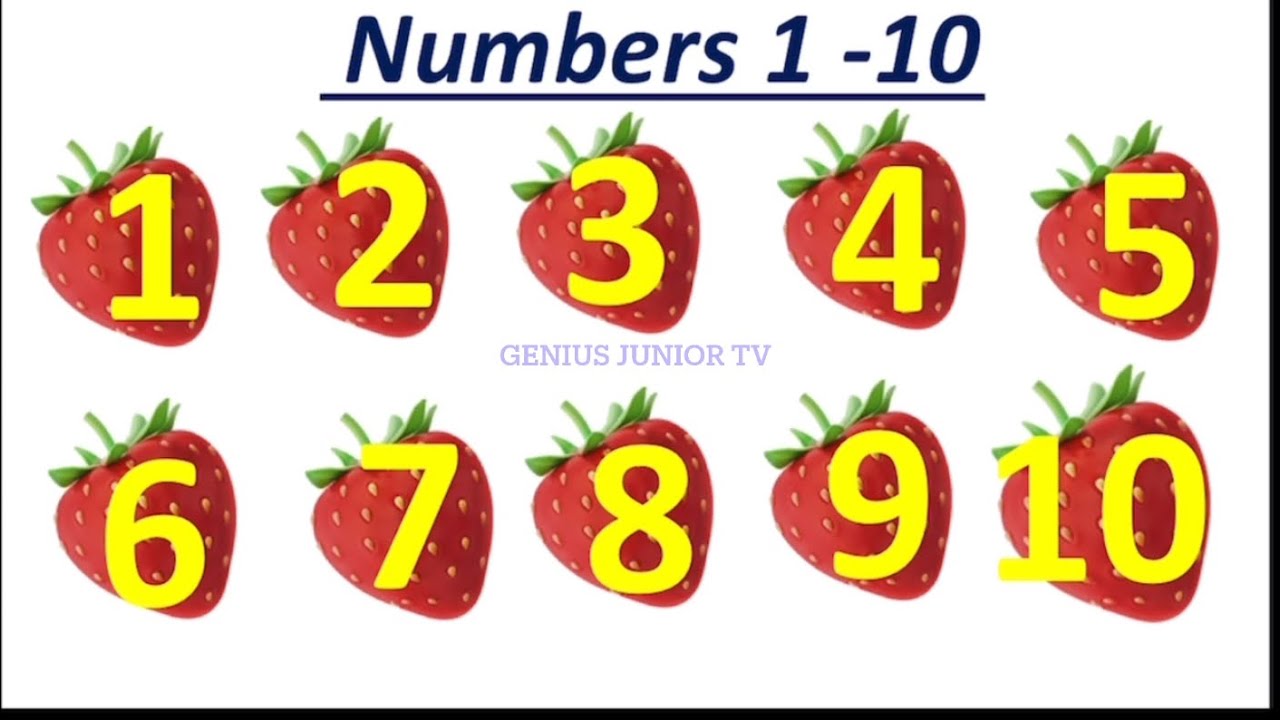 1-10 \numbers\ Counting 1-10 ! Learn numbers! 1-10 Counting ! 