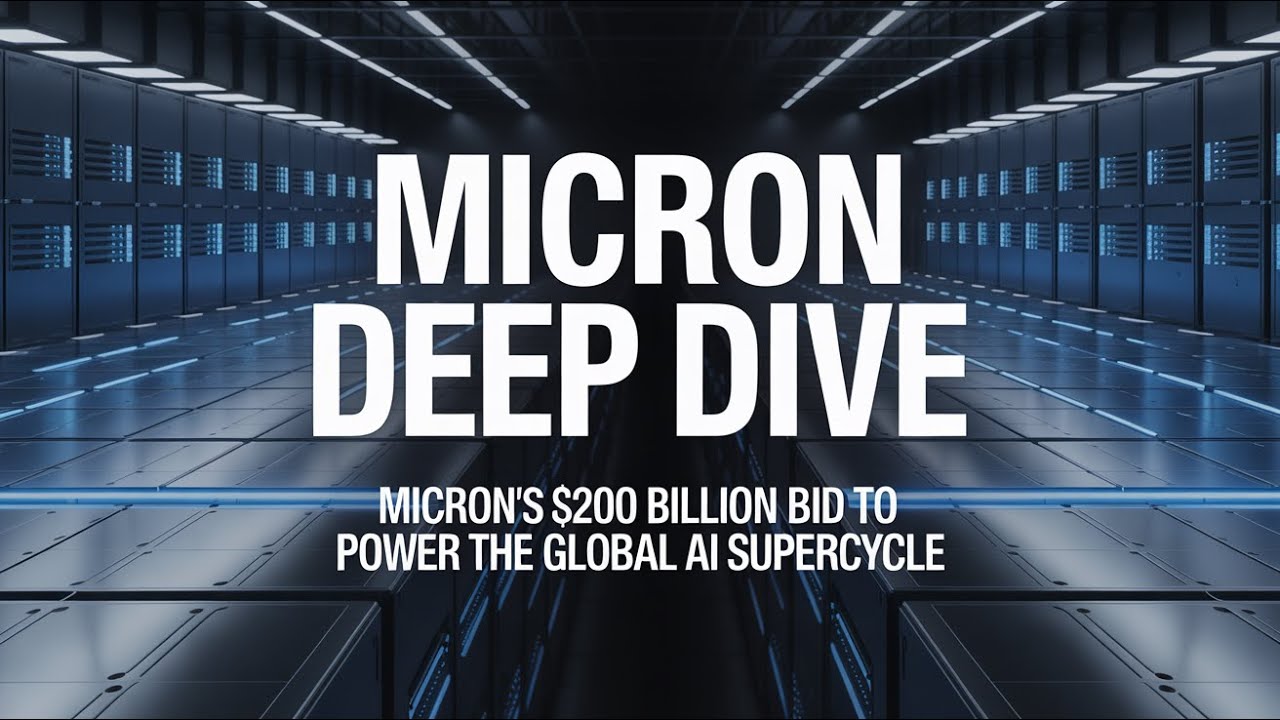 Deep Dive: Micron&rsquo;s $200 Billion Bid to Power the Global AI Supercycle (MU)