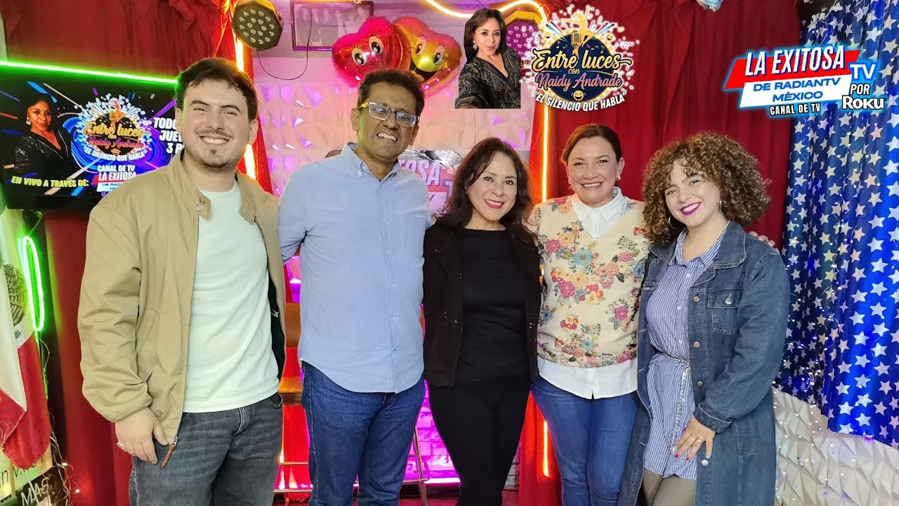 GRAN ESTRENO ENTRE LUCES CON NAIDY ANDRADE EL SILENCIO QUE HABLA Programa de TV En vivo