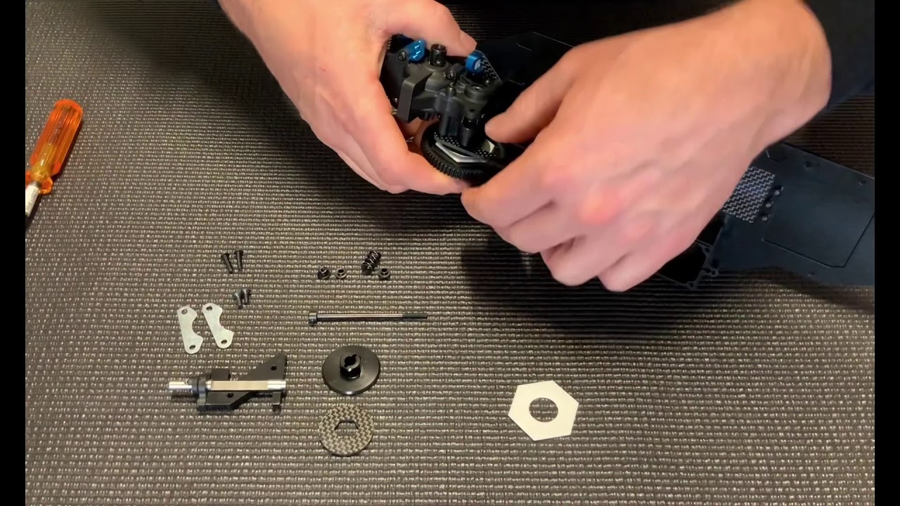 Ignite design rc transmission and brake assembly