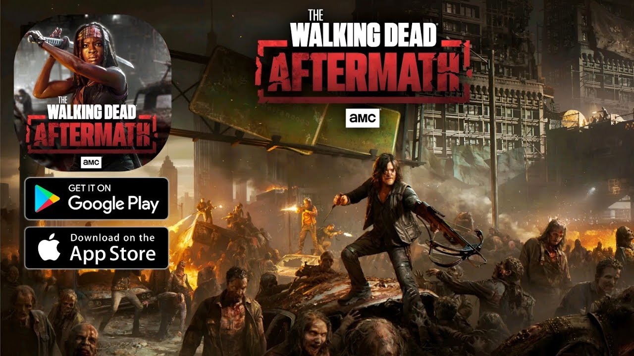 The Walking Dead: Aftermath &mdash; Прохождение игрового процесса, часть 1, ANDROID, iOS