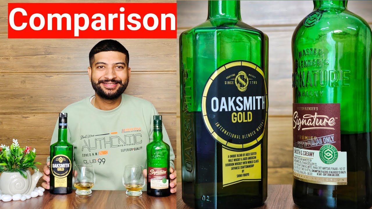 Best Whisky Under 1000 | Oaksmith Gold Vs New Signature Premier Whisky | The Whiskeypedia