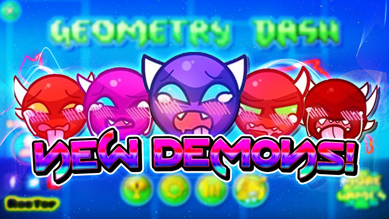 AEGAO DEMONS TEXTURE PACK! 😏🔥| (Medium & High) (Android & Steam) | Geometry Dash [2.11]