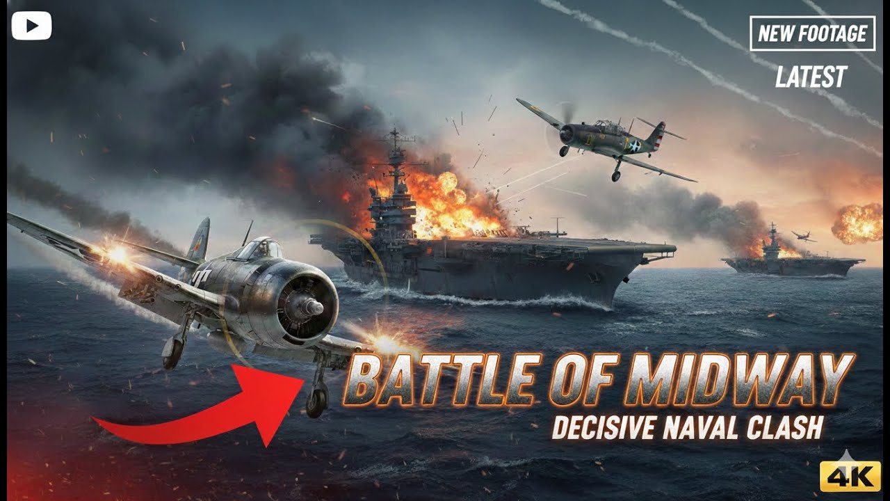 PS5 Games |2026  4K BATTLE OF MIDWAY Ultra Realistic Call of Duty