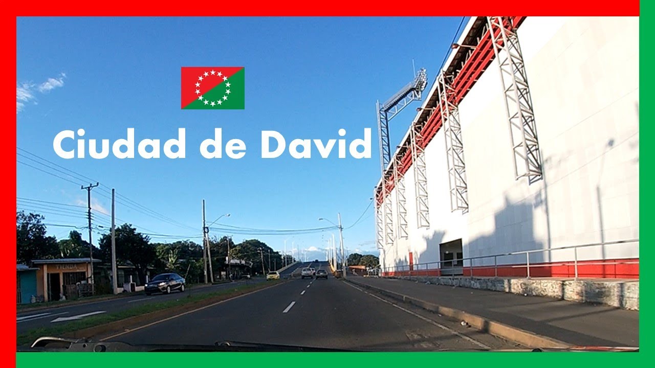 Recorrido por algunas calles y avenidas de la CIUDAD de DAVID capital de la Provincia de CHIRIQUÍ