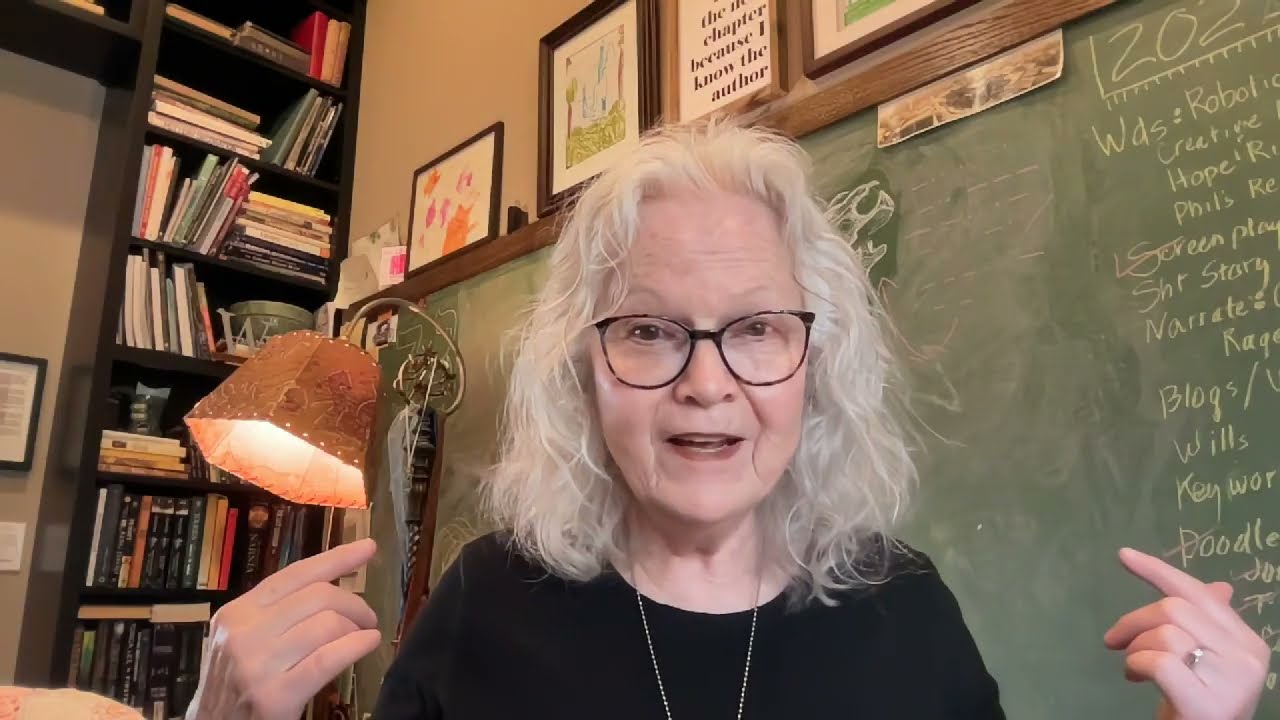 People over 70 don't write the dark stuff