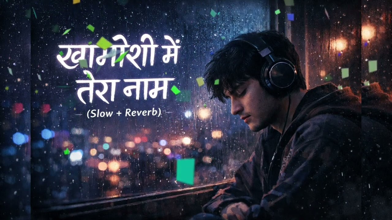 खामोशी में तेरा नाम – Sad Lo-fi Song | Slow + Reverb | Late Night Vibes