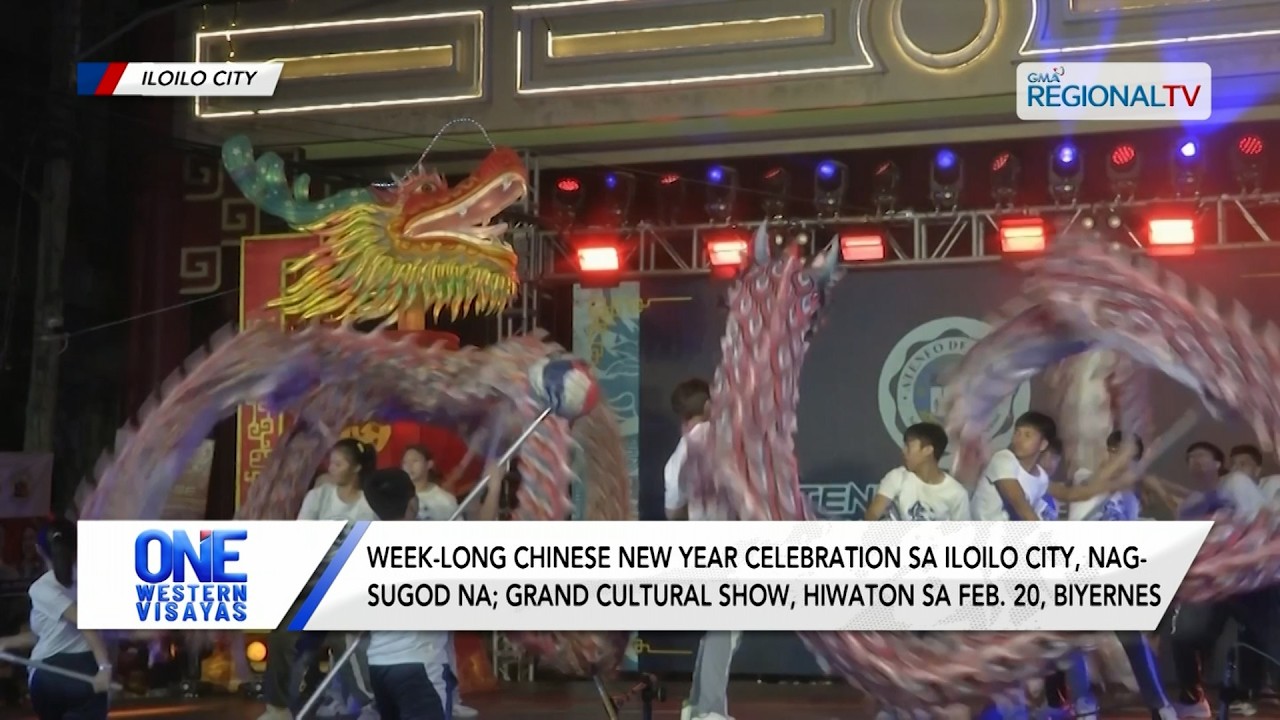 Week-long Chinese new year celebration sa Iloilo City, nagsugod na | One Western Visayas