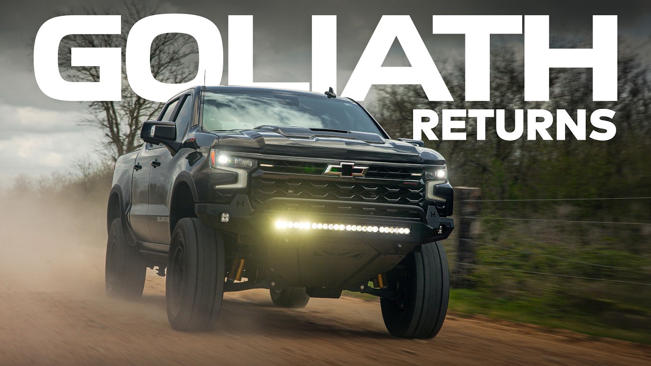 Supercharged 700 Horsepower Chevrolet Silverado ZR2 | Return of the GOLIATH
