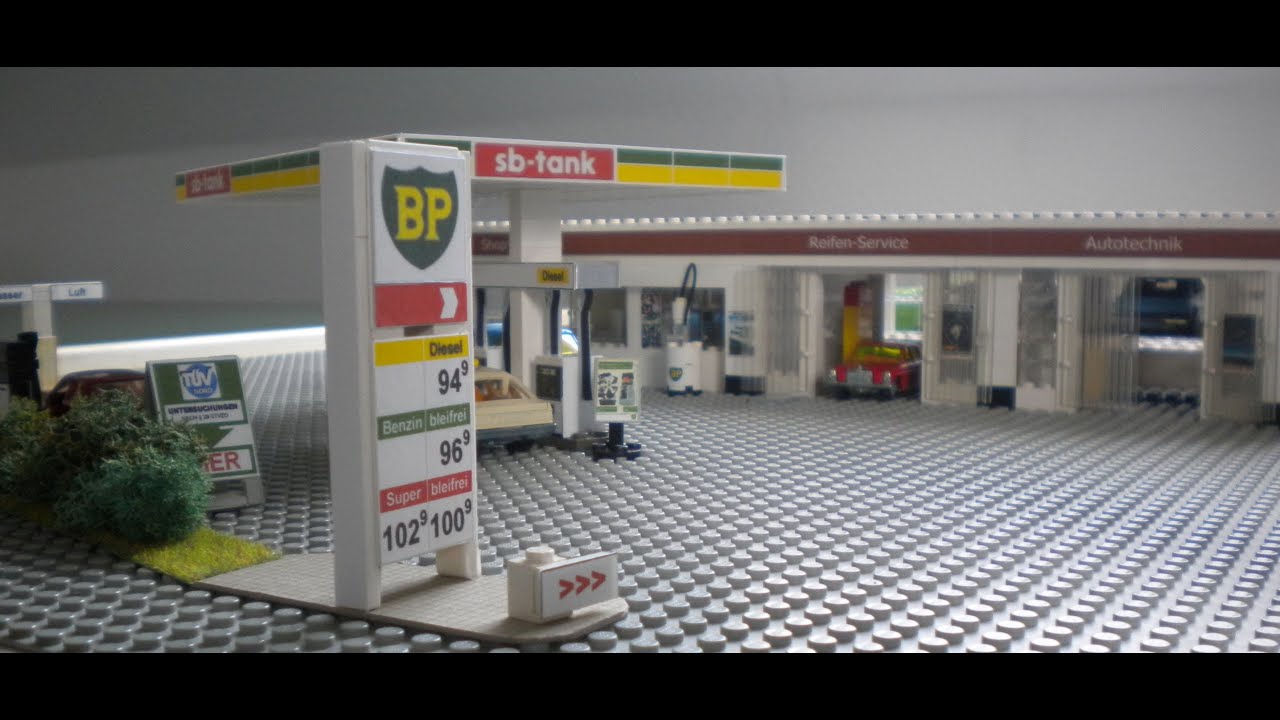 BP Tankstelle & COSY WASCH Berlin-Spandau (Modell 1109)