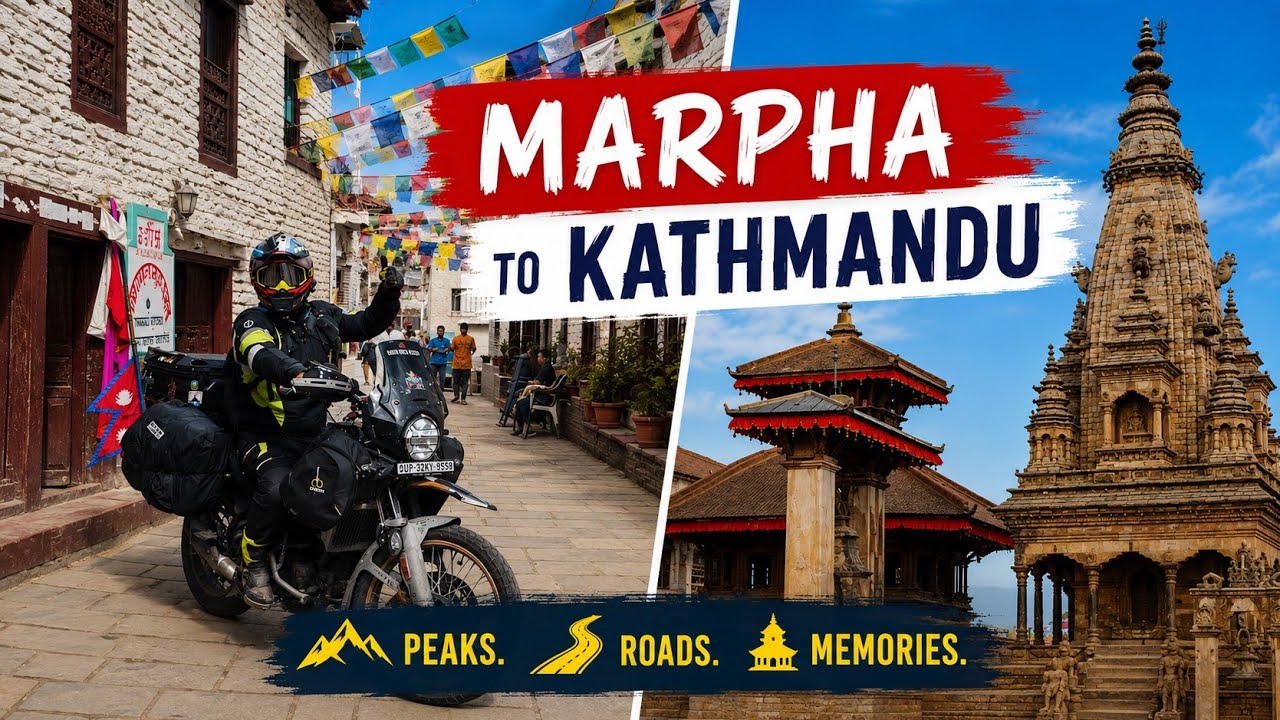 Marpha Se Kathmandu | TOP BOX GIR GAYA! 😱 Nepal Road Trip Vlog | Offroading, Himalayas & Adventure! 
