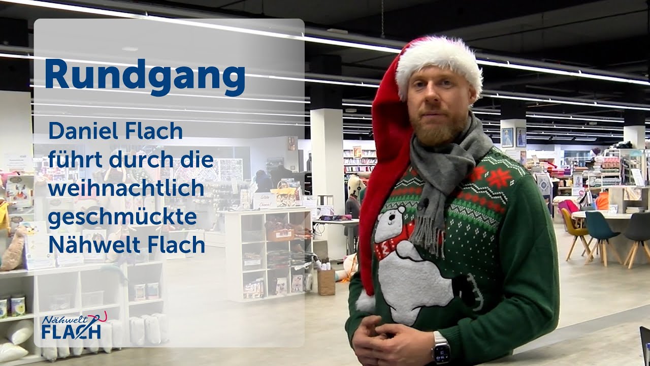 Ein weihnachtlicher Rundgang durch die N&auml;hwelt Flach