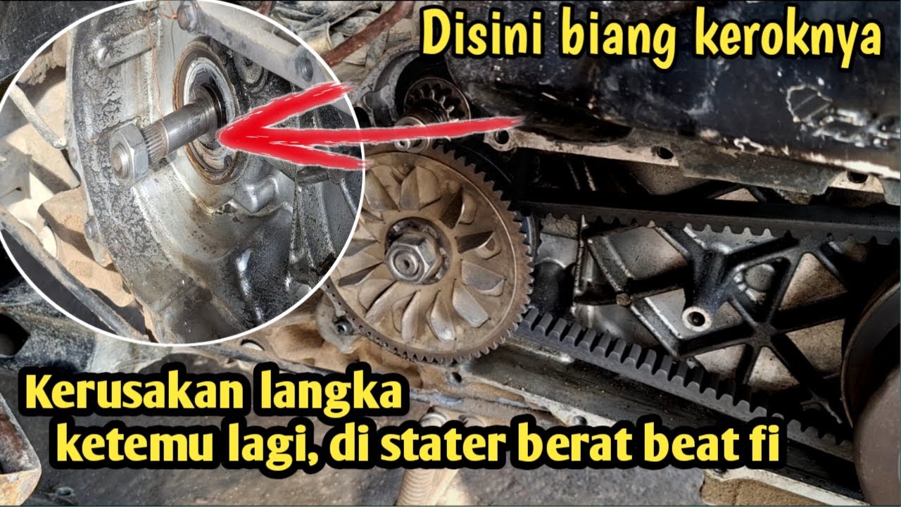 PENYEBAB BEAT FI DI STATER BERAT❗KAYAK AKI TEKOR❗DINAMO STATER BAGUS