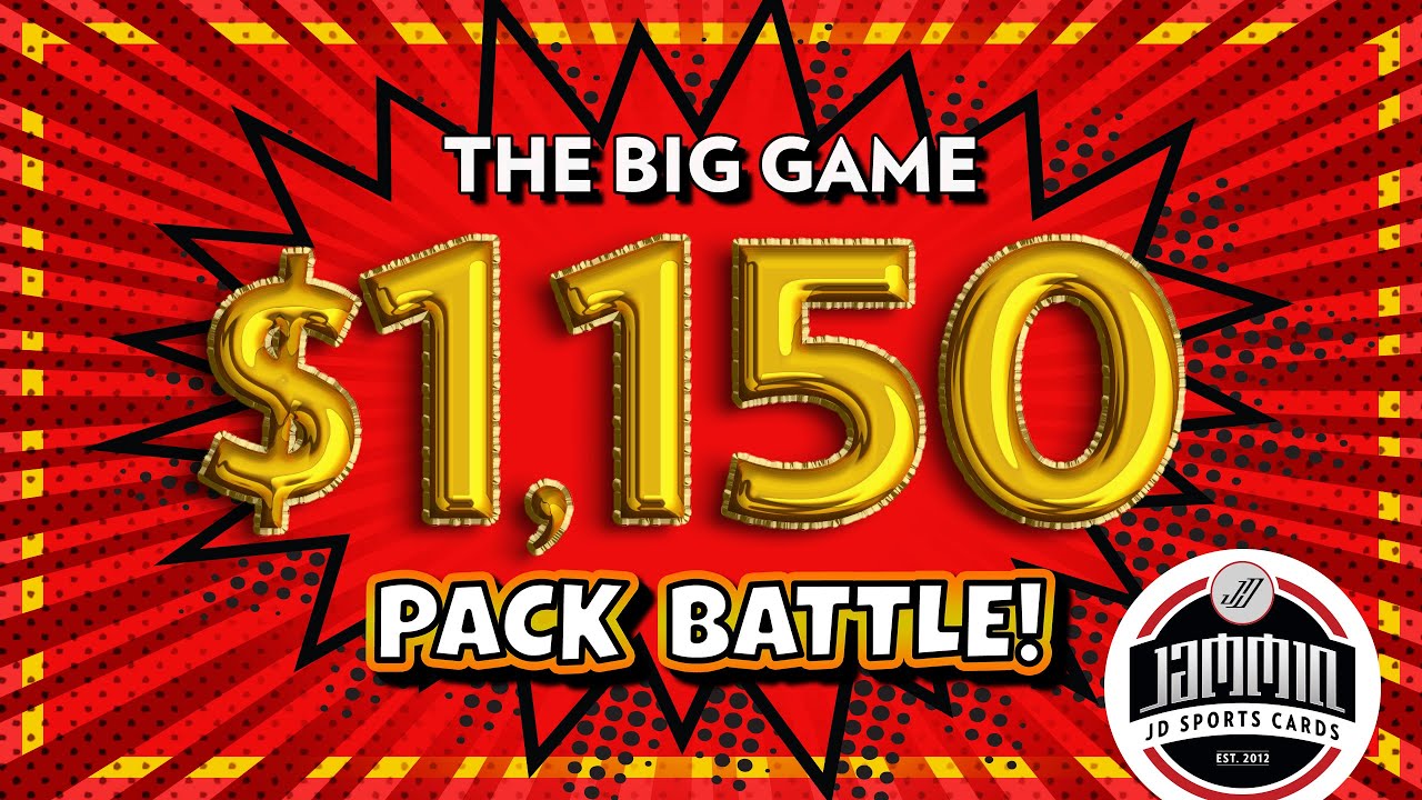 Pack Battle EP. 28 | HUGE $1150 Worth of Random Football Card Hobby Pack Opening